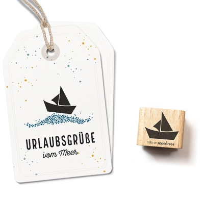 Stempel Kleines Segelboot