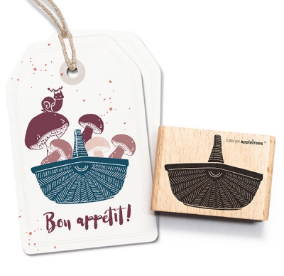 Stempel Korb 3 - Pilzkorb