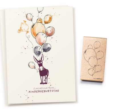 Stempel Luftballonstrau