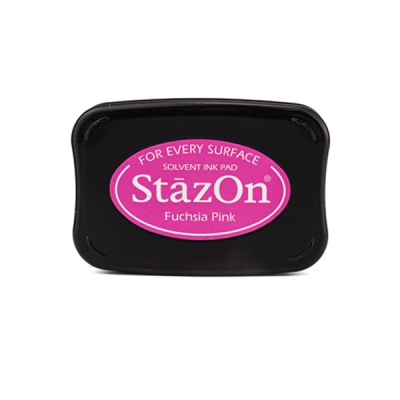 Stempelkissen StazOn 8 x 5 cm fuchsia pink