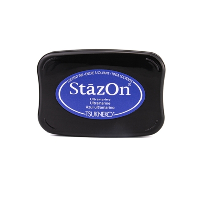 Stempelkissen StazOn 8 x 5 cm Ultramarine