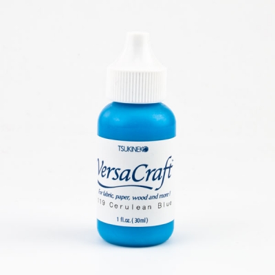 Tsukineko VersaCraft Nachfüller 30ml cerulean blue
