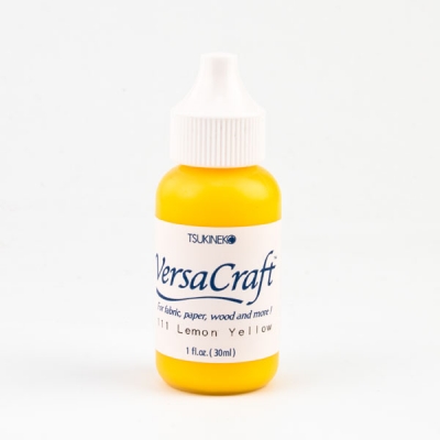 Tsukineko VersaCraft Nachfüller 30ml lemon yellow
