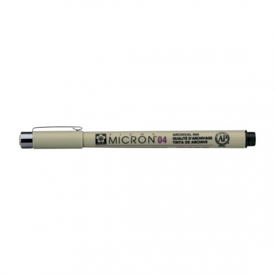 Sakura Pigma Micron 04 - 0.40 mm - Schwarz