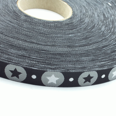 Webband STARdotzz schwarz 12mm