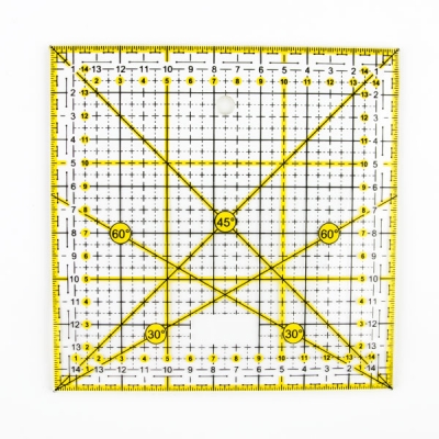 Patchwork-Lineal 15 x 15 cm