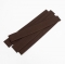 5er Pack Gurtband-Zuschnitt 25cm lang, 30mm breit, dunkelbraun