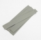 5er Pack Gurtband-Zuschnitt 25cm lang, 30mm breit, hellgrau