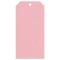 Geschenkanhnger aus Karton extra gro 60x120 mm rosa