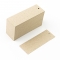 100 Anhnger aus recycelter Graupappe 3,5 x 10,5 cm