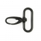 Karabiner 40mm schwarz lackiert