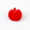 Knopf Apfel rot 18 mm
