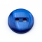 Knopf perlmutt blau 13 mm