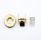 Taschenverschluss gold hell 27mm x 30mm