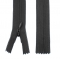 Nahtverdeckter Reißverschluss 30cm schwarz, 5 Stück