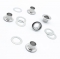 20 Stk. sen 7mm x 13mm silber