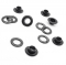 100 Stk. sen 7mm x 13mm schwarz brniert