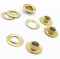 100 Stk. sen 8mm x 18mm gold