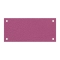 Blanko Patch Kunstleder 55 x 25 mm violett