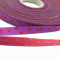 Webband Punkteband, lila rot 10mm