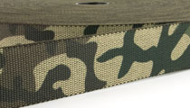40mm Gürtelband Camouflage Flecktarn